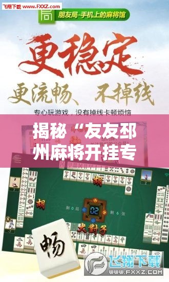 揭秘“友友邳州麻将开挂专用工具”开挂辅助脚本+详细