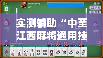 实测辅助“中至江西麻将通用挂”揭秘透视辅助万能挂用法