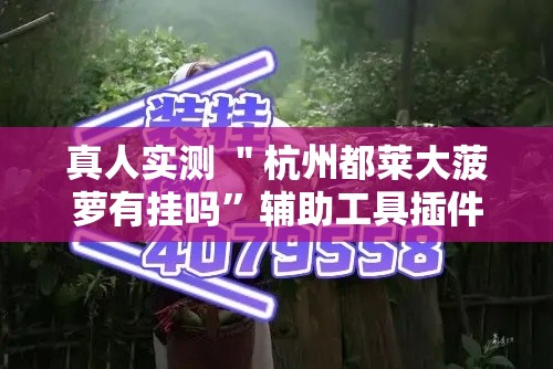 真人实测 ＂杭州都莱大菠萝有挂吗	”辅助工具插件,揭秘技巧开挂