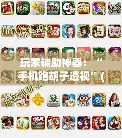 玩家辅助神器：“手机跑胡子透视	”(最新透视辅助上线)