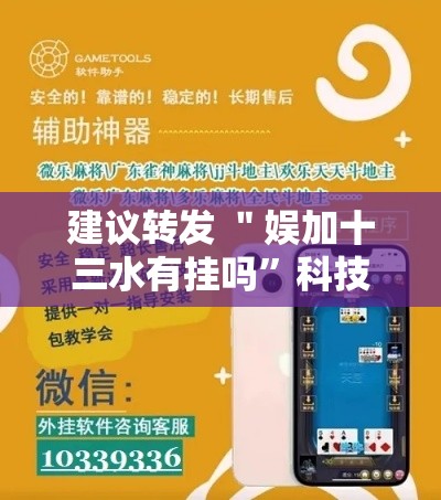 建议转发 ＂娱加十三水有挂吗”科技辅助神器手机版教程