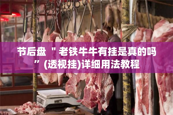 节后盘 ＂老铁牛牛有挂是真的吗	”(透视挂)详细用法教程