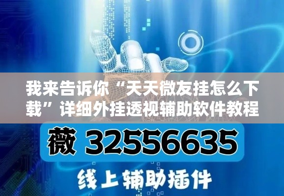 我来告诉你“天天微友挂怎么下载”详细外挂透视辅助软件教程