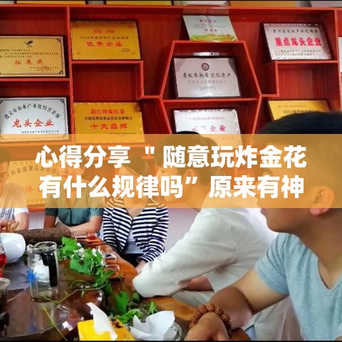 心得分享 ＂随意玩炸金花有什么规律吗”原来有神器下载！