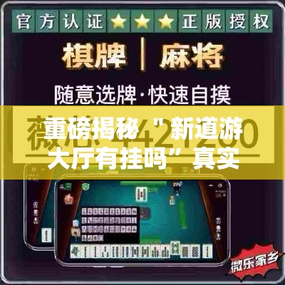重磅揭秘 ＂新道游大厅有挂吗”真实开挂技巧分享
