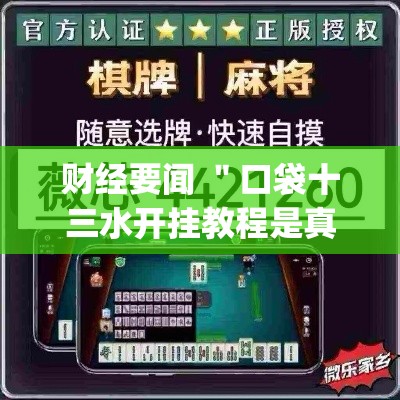 财经要闻 ＂口袋十三水开挂教程是真的吗”(果然有透视挂)