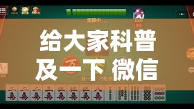 给大家科普及一下 微信小程序微乐麻将有规律吗	”实测确实有挂