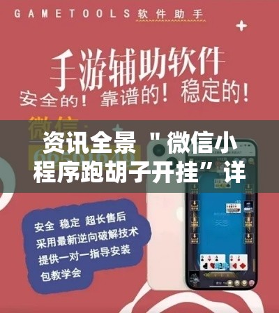 资讯全景 ＂微信小程序跑胡子开挂”详细辅助教程分享