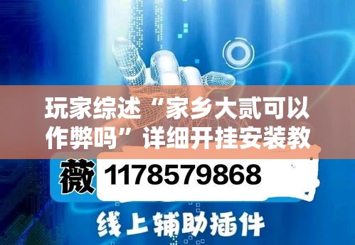 玩家综述“家乡大贰可以作弊吗”详细开挂安装教程