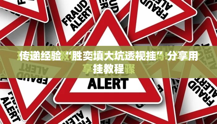 传递经验“胜奕填大坑透视挂”分享用挂教程