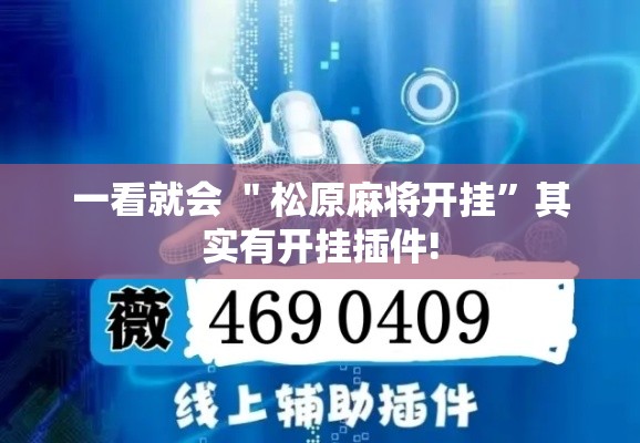 一看就会 ＂松原麻将开挂”其实有开挂插件!