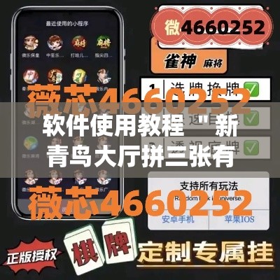 软件使用教程 ＂新青鸟大厅拼三张有挂吗(透视)”(最新透视辅助上线)