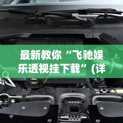 最新教你“飞驰娱乐透视挂下载”(详细开挂教程)