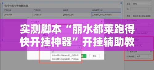 实测脚本“丽水都莱跑得快开挂神器	”开挂辅助教程