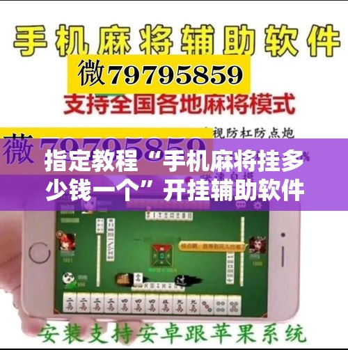 指定教程“手机麻将挂多少钱一个”开挂辅助软件教程