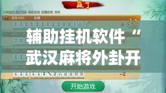 辅助挂机软件“武汉麻将外卦开挂辅助教程？_游戏_玩家_工具