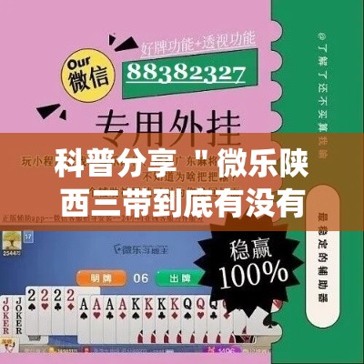 科普分享 ＂微乐陕西三带到底有没有挂”(详细辅助脚本)