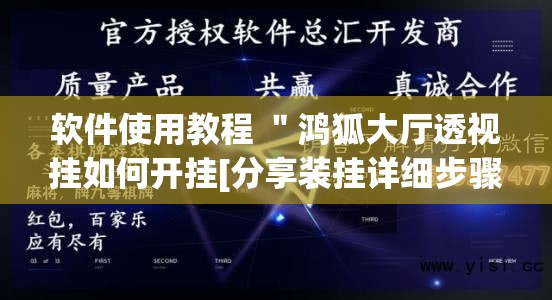 软件使用教程 ＂鸿狐大厅透视挂如何开挂[分享装挂详细步骤]